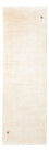 Alfombra de pasillo Alfombra Gabbeh - Persa - 245 x 79 cm - blanco natural