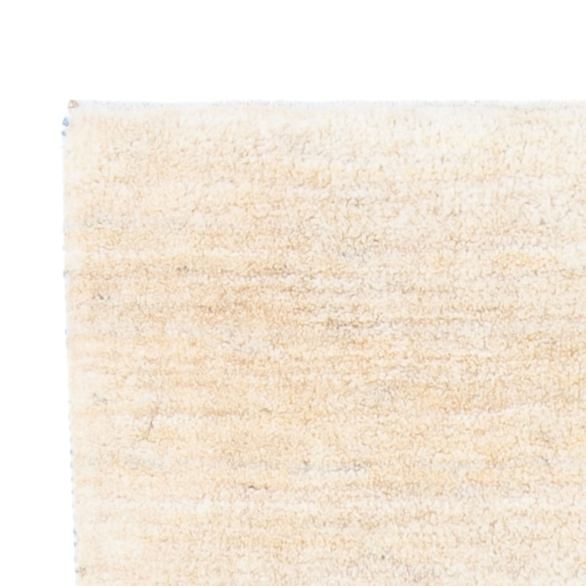 Alfombra de pasillo Alfombra Gabbeh - Persa - 245 x 79 cm - blanco natural