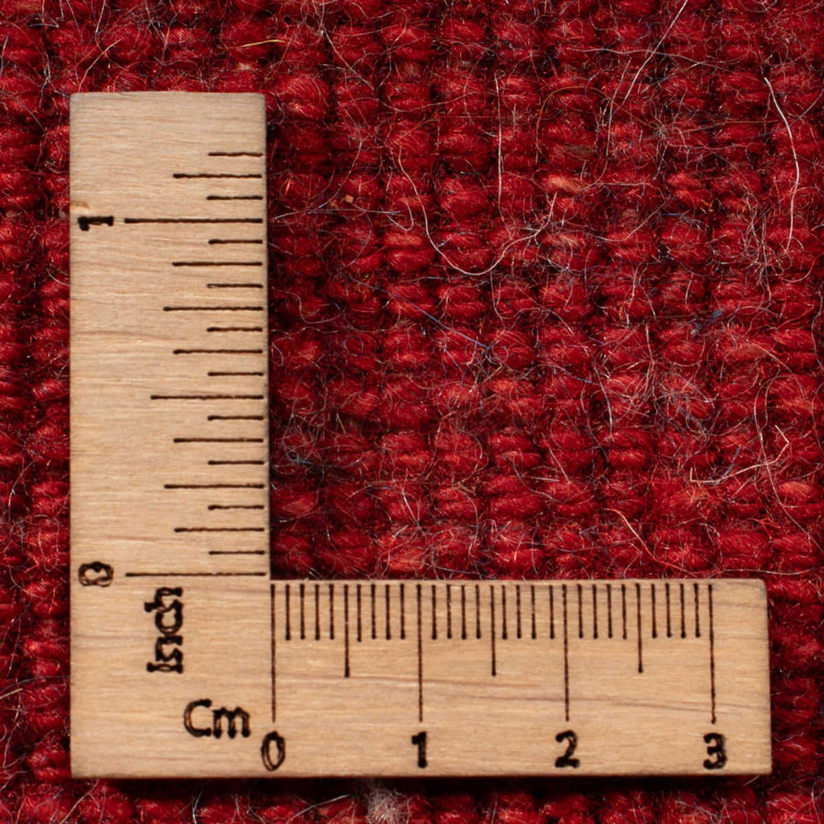 Alfombra Gabbeh - Persa - 83 x 63 cm - rojo