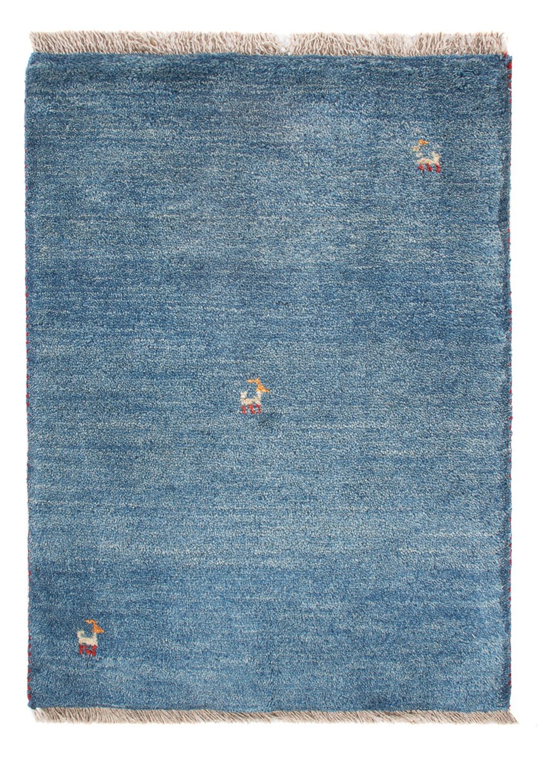 Alfombra Gabbeh - Persa - 84 x 60 cm - azul marino