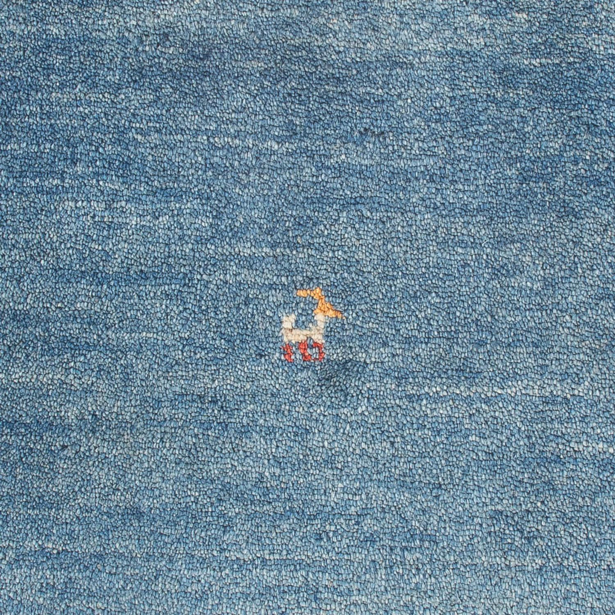 Alfombra Gabbeh - Persa - 84 x 60 cm - azul marino