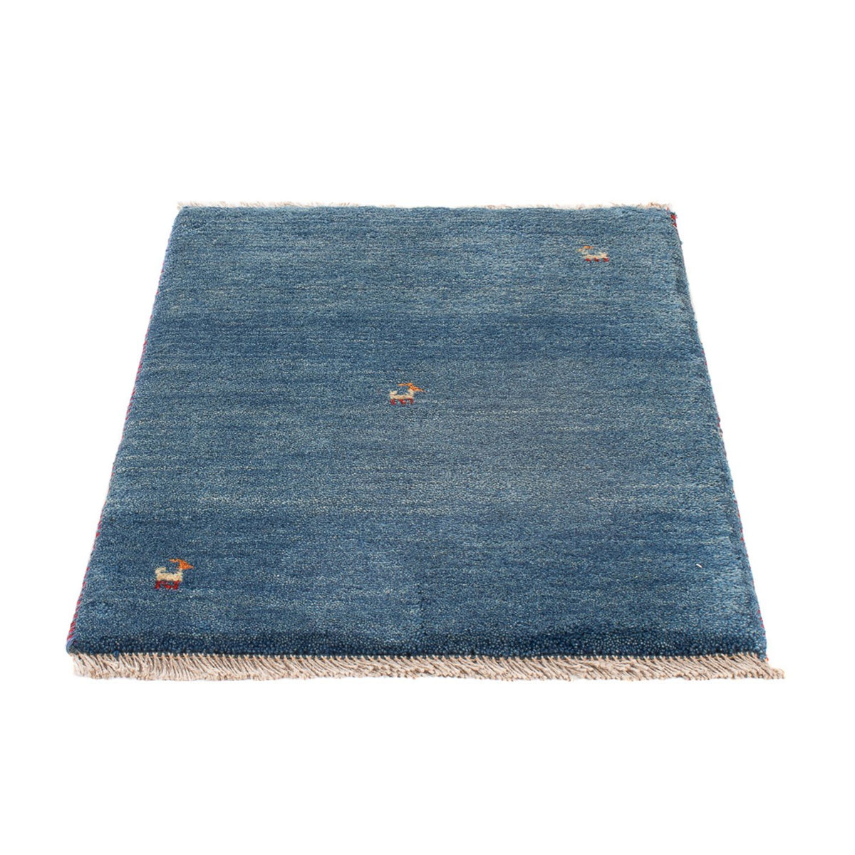 Alfombra Gabbeh - Persa - 84 x 60 cm - azul marino