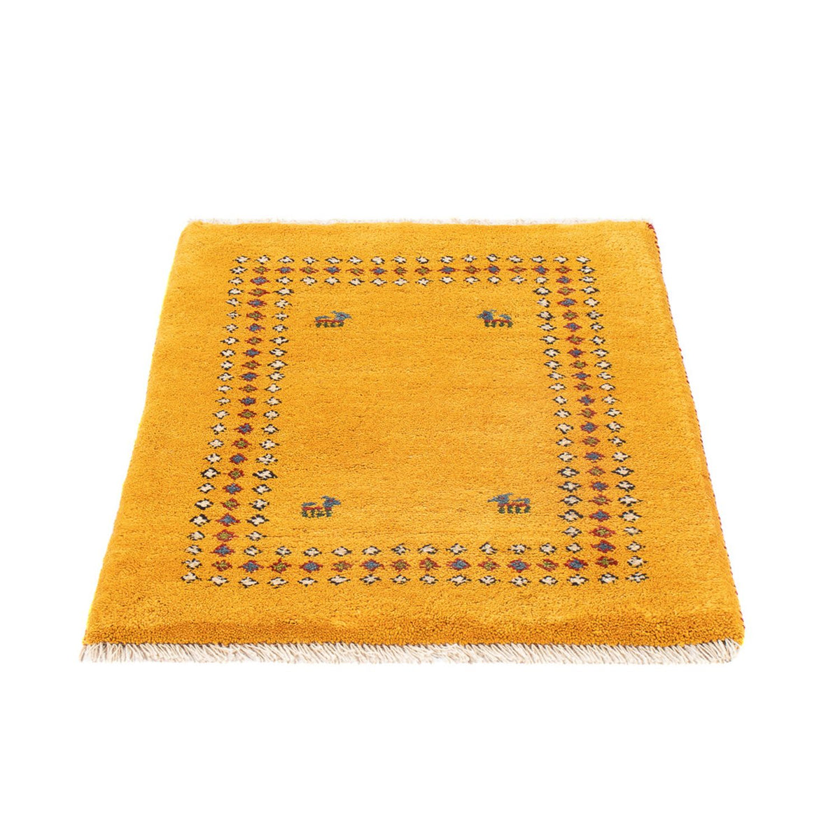 Alfombra Gabbeh - Persa - 84 x 62 cm - oro