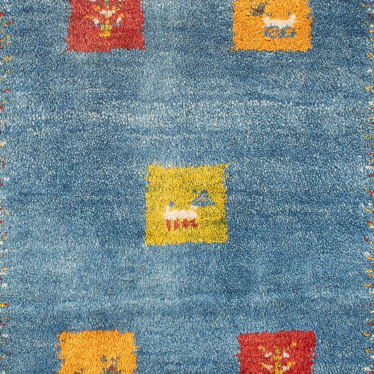 Alfombra Gabbeh - Persa - 87 x 59 cm - multicolor