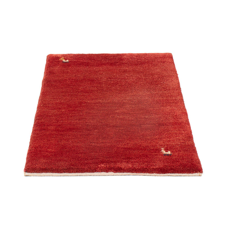 Alfombra Gabbeh - Persa - 90 x 60 cm - rojo