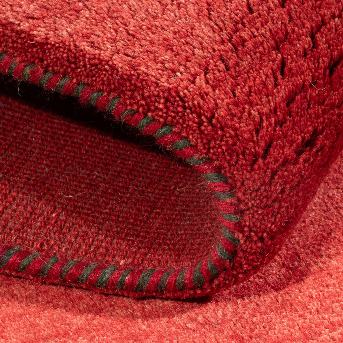 Alfombra Gabbeh - Persa - 190 x 126 cm - rojo