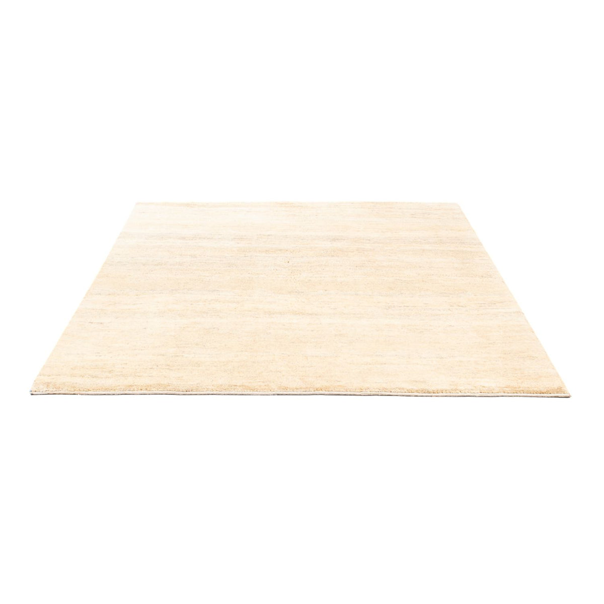Alfombra Gabbeh - Persa - 196 x 156 cm - blanco natural