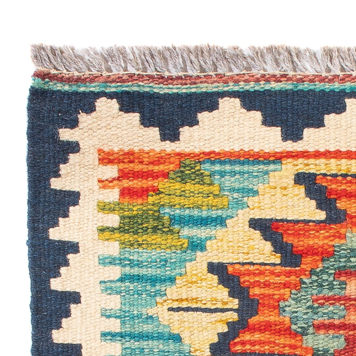 Alfombra Kelim - Splash - 60 x 40 cm - multicolor