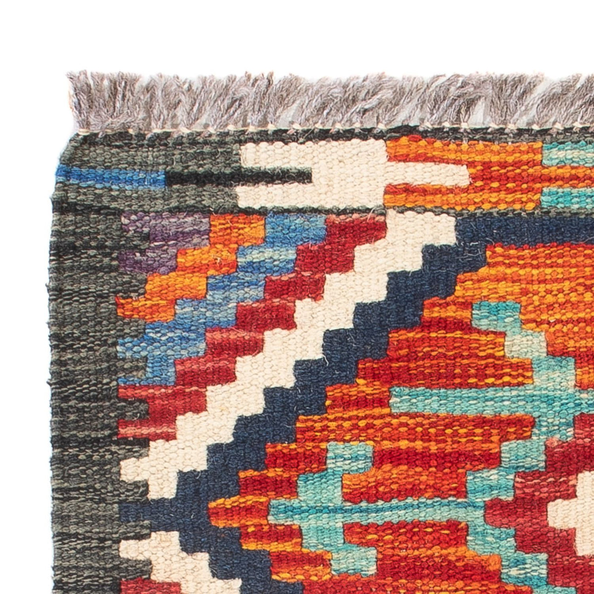 Alfombra Kelim - Splash - 60 x 40 cm - multicolor