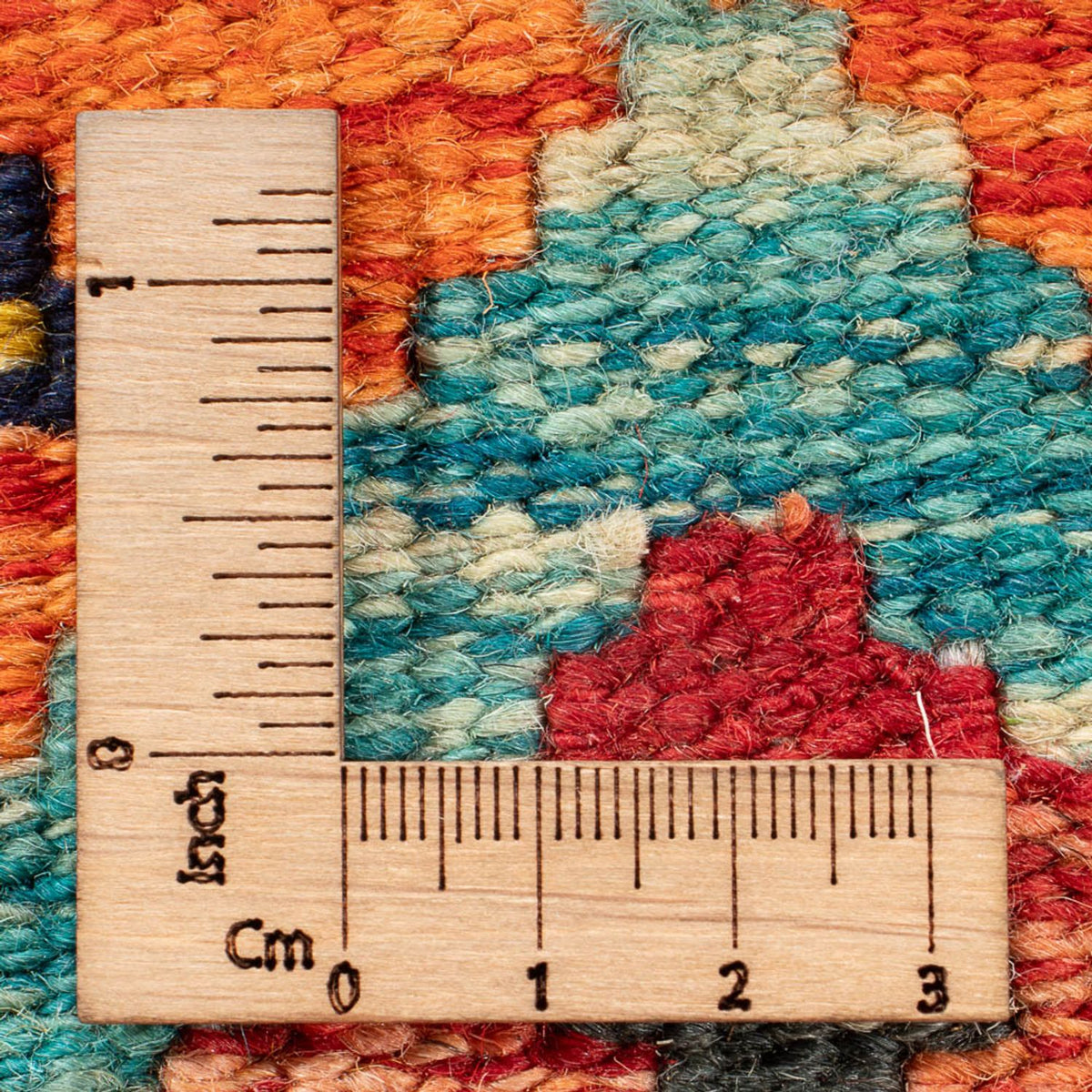 Alfombra Kelim - Splash - 60 x 40 cm - multicolor