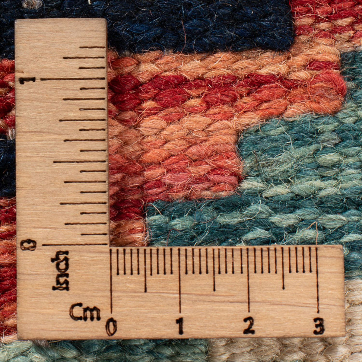 Alfombra Kelim - Splash - 60 x 40 cm - multicolor