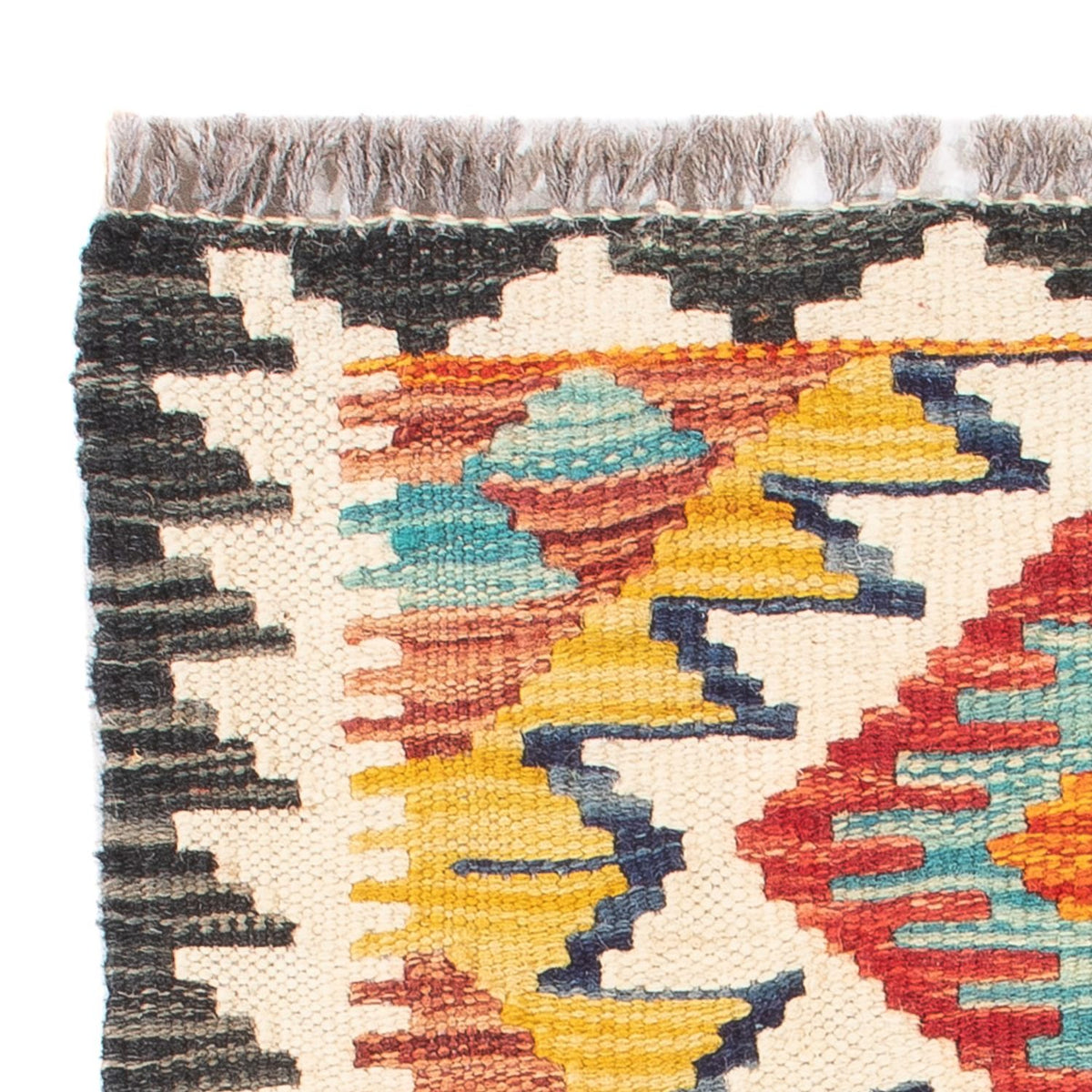 Alfombra Kelim - Splash - 60 x 40 cm - multicolor