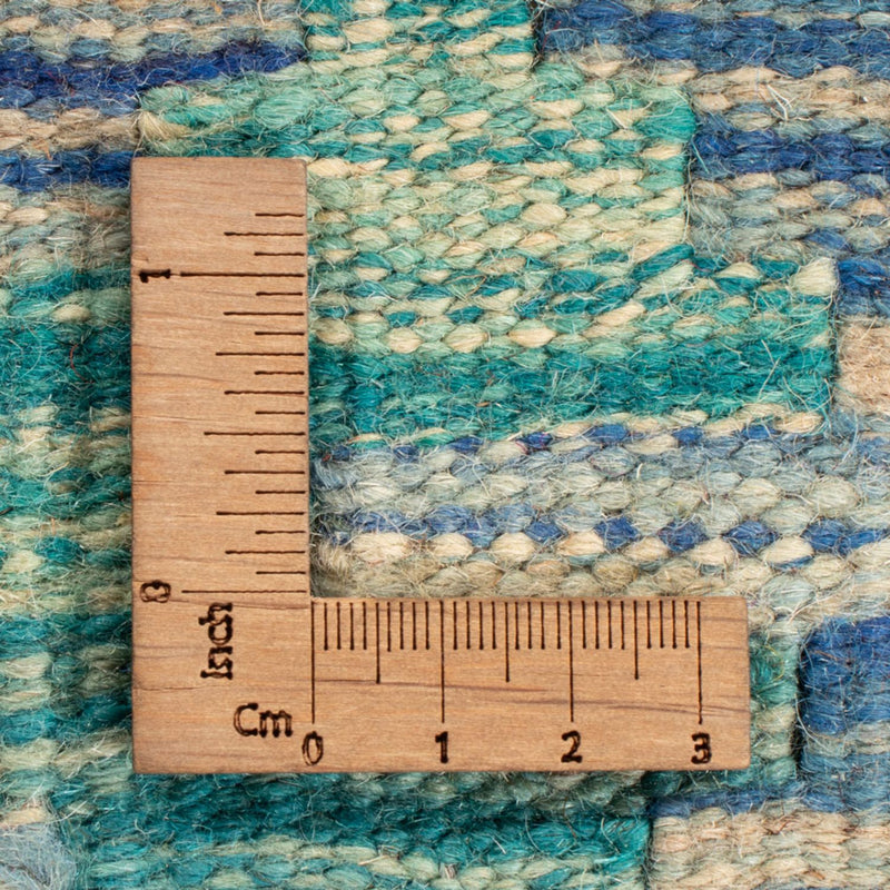 Alfombra Kelim - Splash - 241 x 175 cm - multicolor