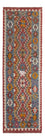 Alfombra de pasillo Alfombra Kelim - Splash - 243 x 79 cm - multicolor