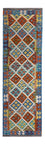 Alfombra de pasillo Alfombra Kelim - Splash - 239 x 79 cm - multicolor