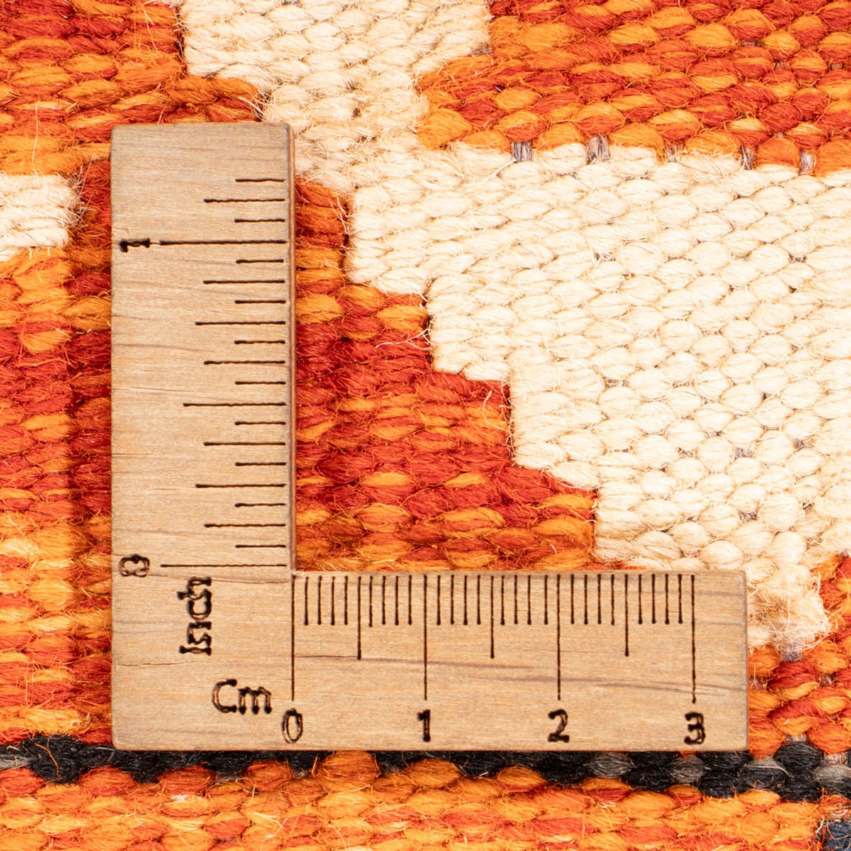 Alfombra de pasillo Alfombra Kelim - Splash - 199 x 76 cm - multicolor