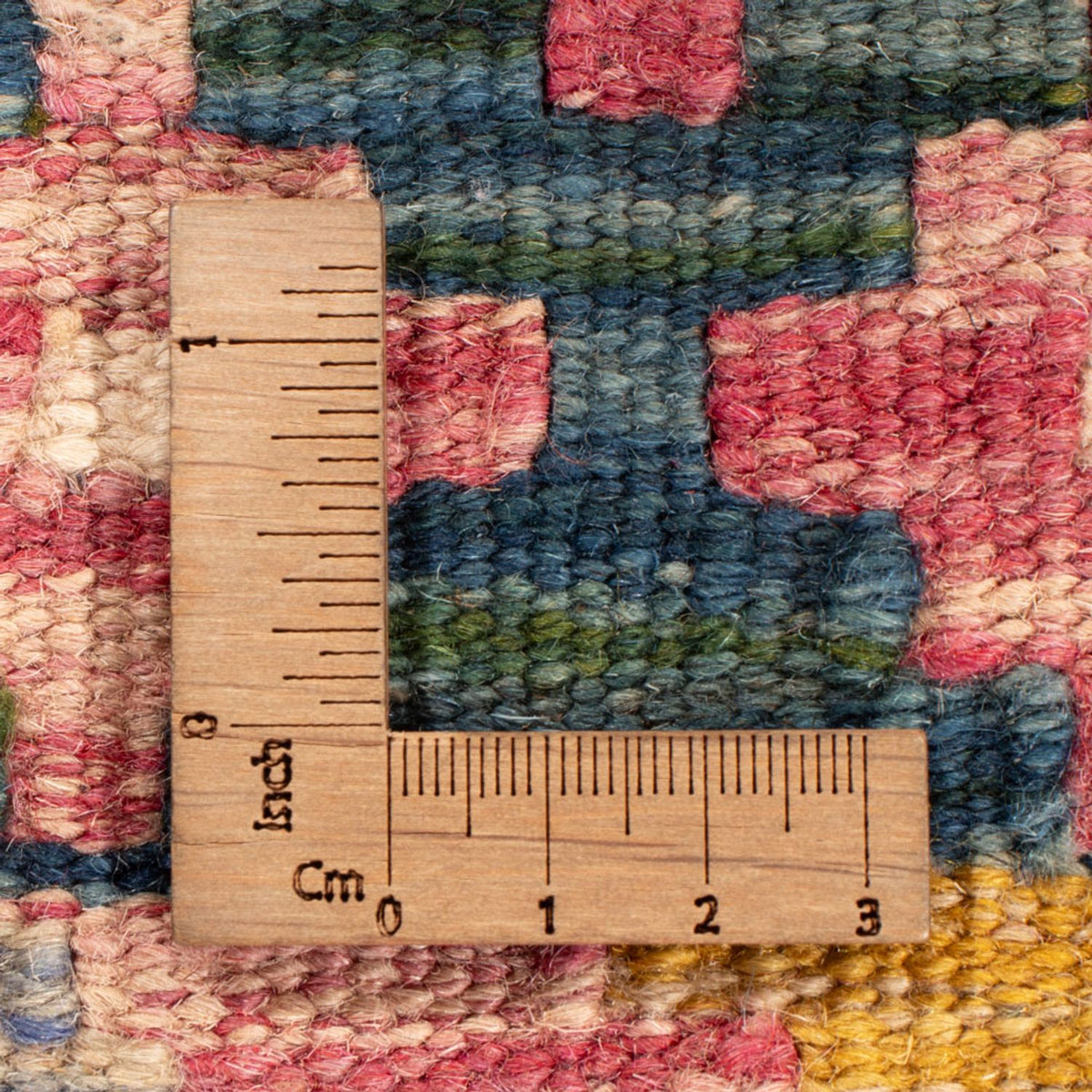 Alfombra Kelim - Splash - 254 x 177 cm - multicolor