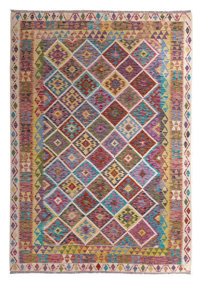 Kilim Maimana Alfombra 206x285cm - Alfombra de lana