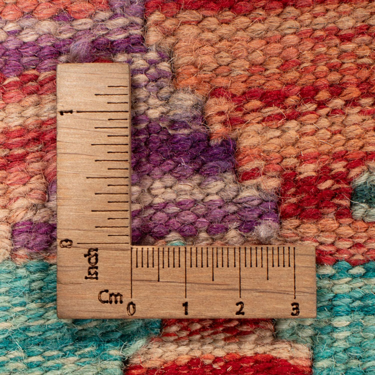 Alfombra Kelim - Splash - 285 x 206 cm - multicolor