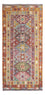 Alfombra de pasillo Alfombra Kelim - Splash - 201 x 94 cm - multicolor