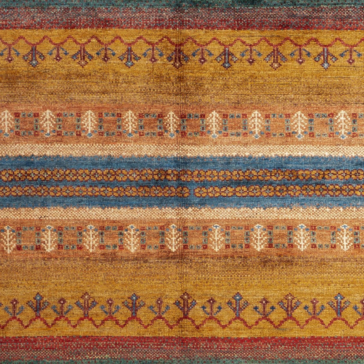 Alfombra Gabbeh - Loribaft Persa - 183 x 131 cm - multicolor