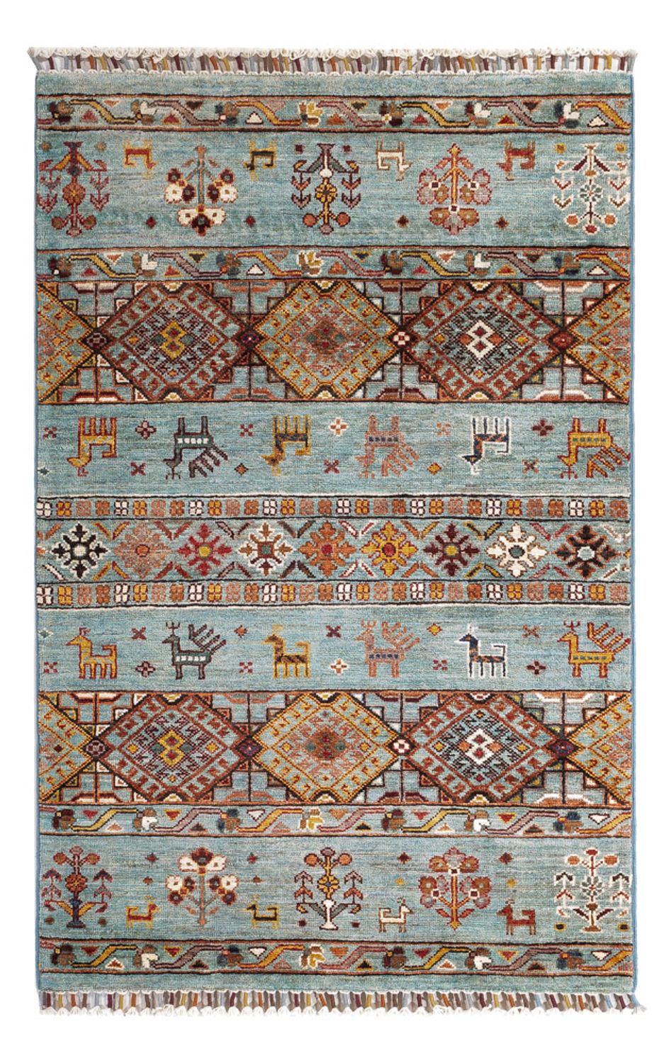 Alfombra Ziegler - Ariana - 123 x 82 cm - azul claro