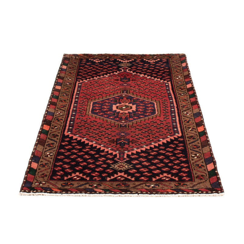 Alfombra persa - Nómada - 153 x 74 cm - rojo oscuro