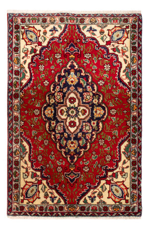 Alfombra persa - Tabriz - 86 x 58 cm - rojo