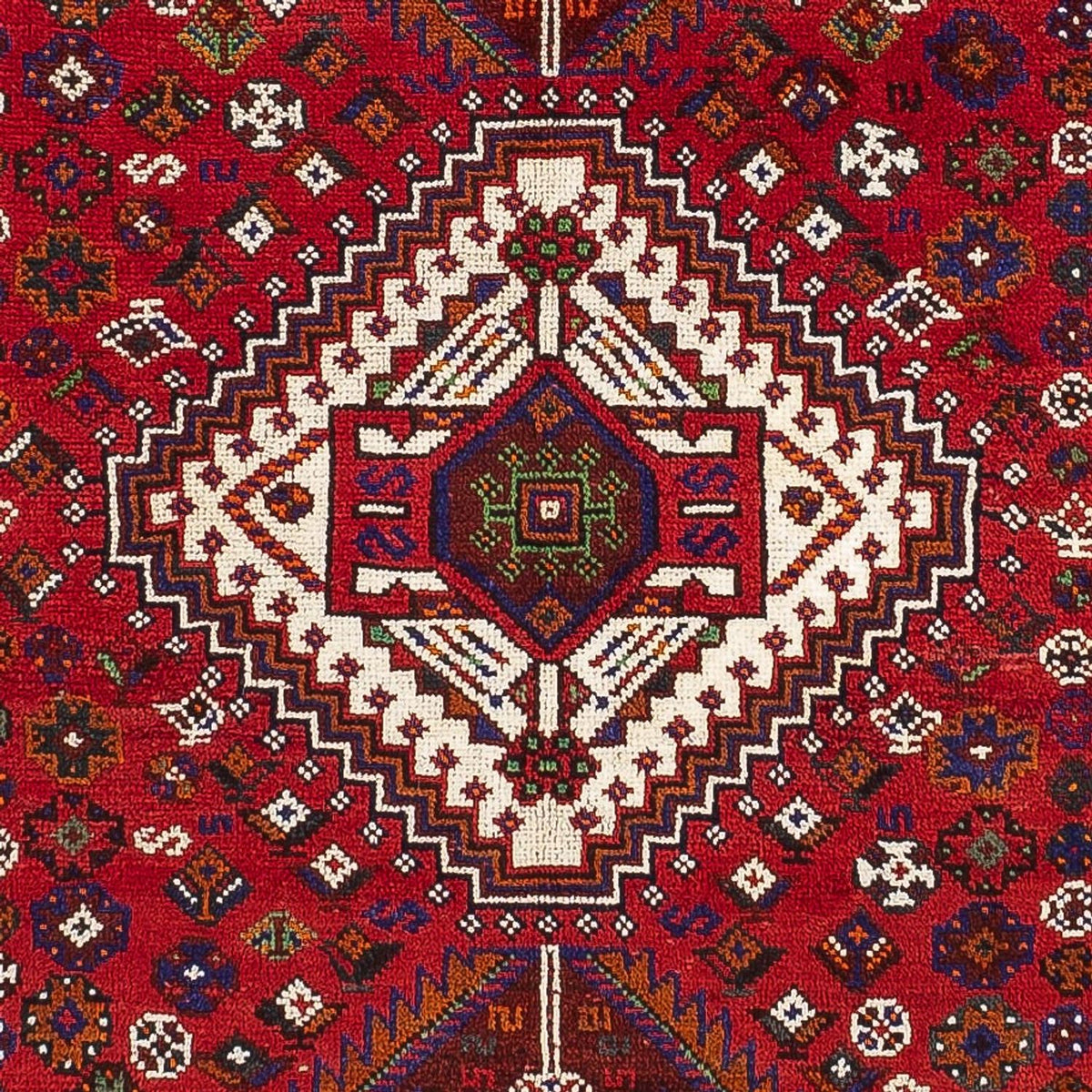 Alfombra persa - Nómada - 226 x 129 cm - rojo
