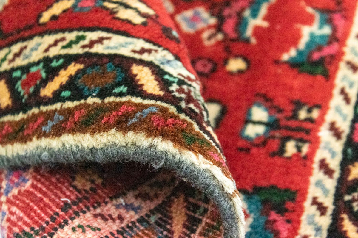 Alfombra persa - Nómada - 70 x 50 cm - rojo
