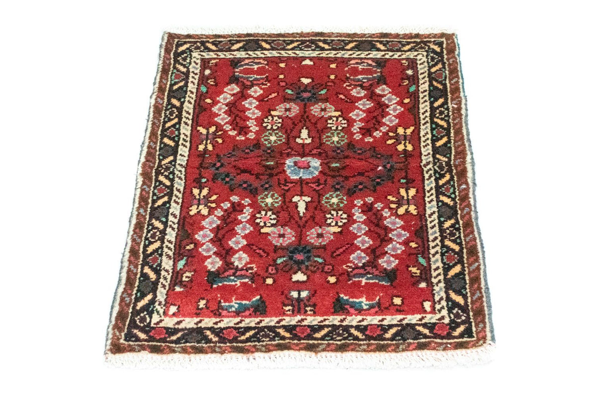 Alfombra persa - Nómada - 70 x 50 cm - rojo
