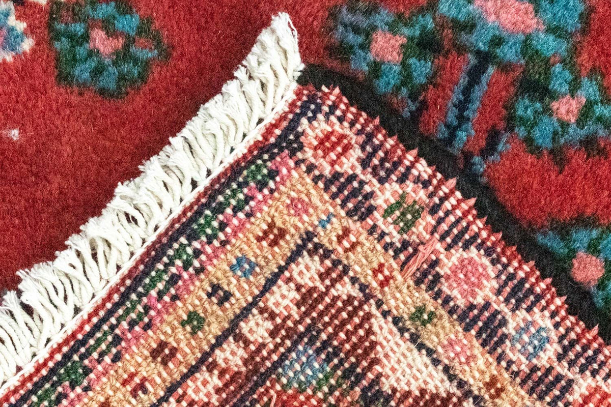 Alfombra persa - Nómada - 60 x 55 cm - rojo