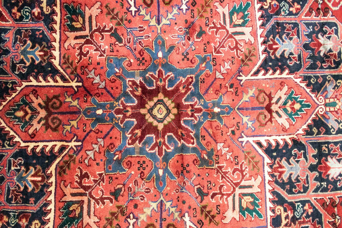 Alfombra persa - Nómada - 390 x 305 cm - rojo