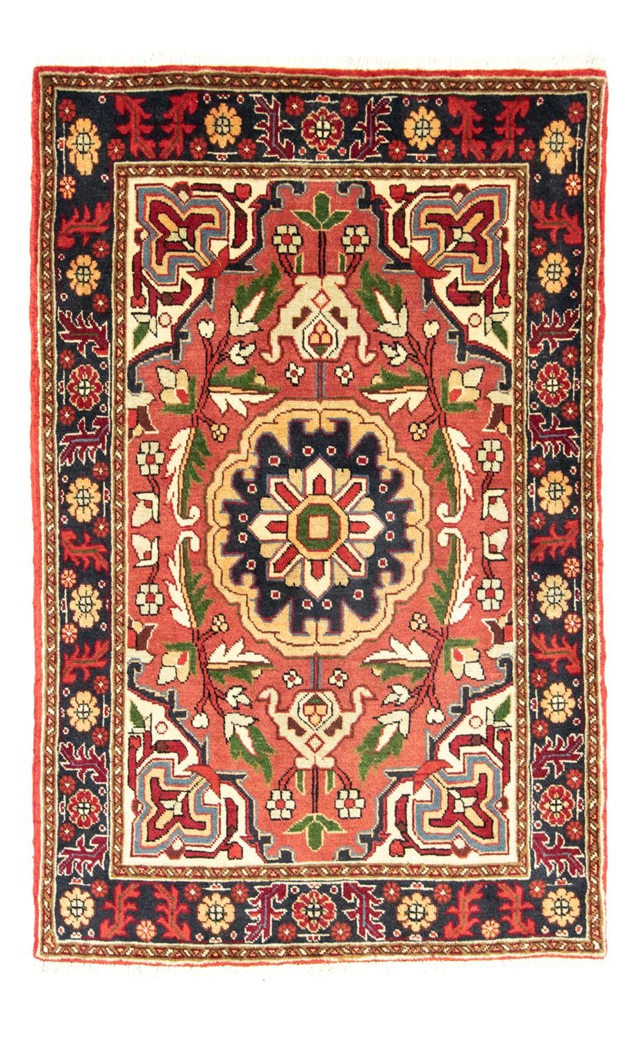 Alfombra persa - Nómada - 151 x 98 cm - rojo