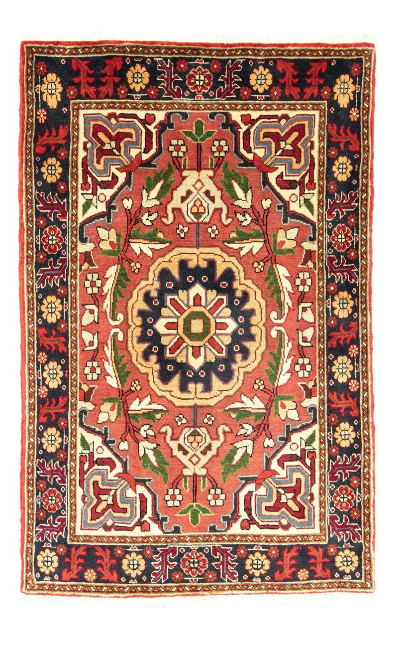 Alfombra persa - Nómada - 151 x 98 cm - rojo