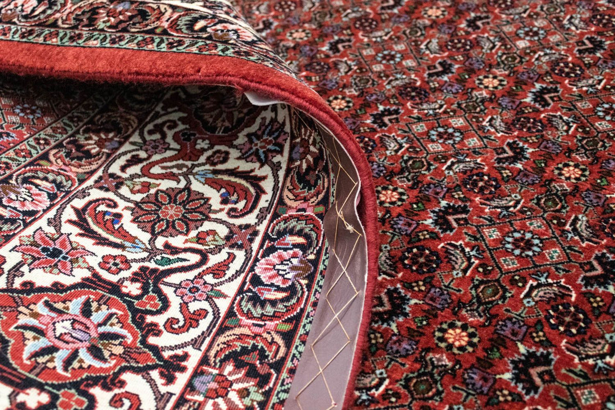 Alfombra persa - Bidjar - 301 x 256 cm - marrón