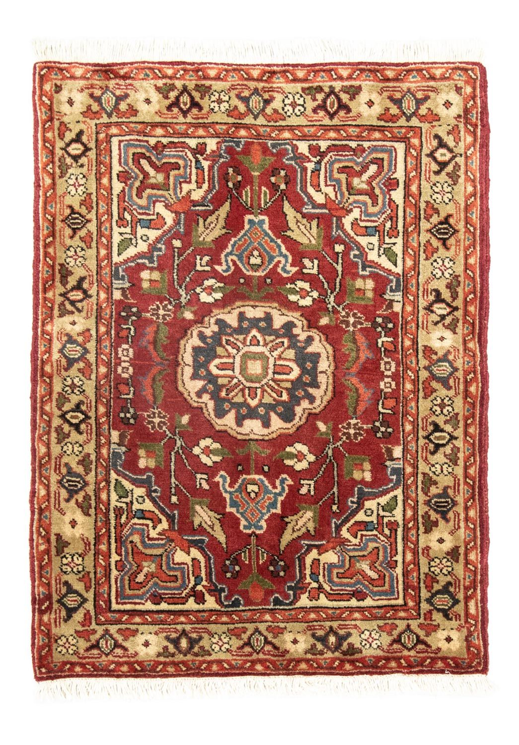 Alfombra persa - Nómada - 116 x 85 cm - marrón