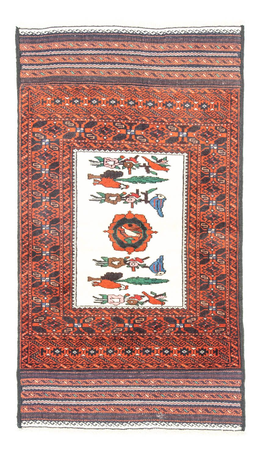 Alfombra Belutsch - 157 x 90 cm - naranja
