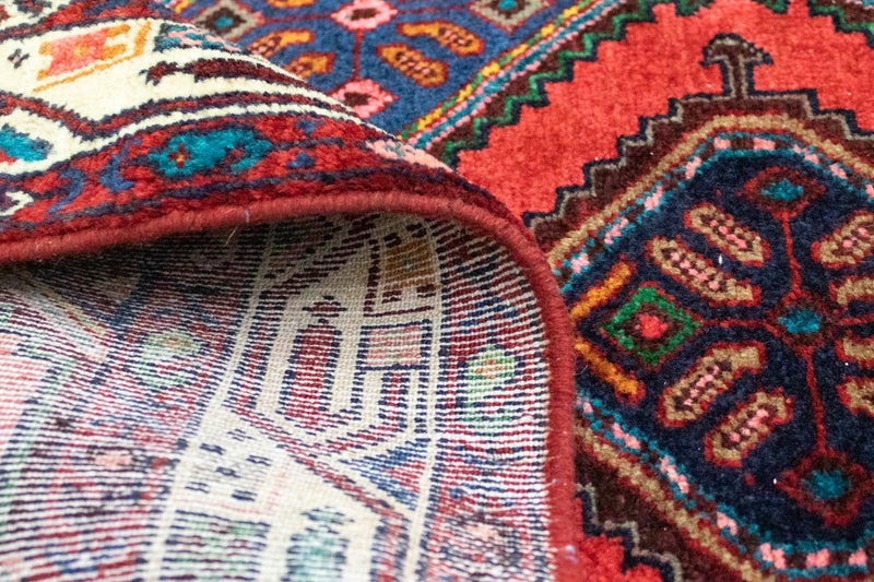 Alfombra de pasillo Alfombra persa - Nómada - 516 x 112 cm - rojo
