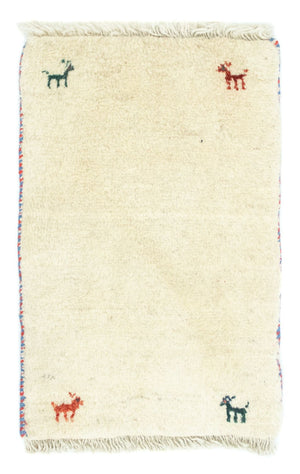 Alfombra Gabbeh - Persa - 60 x 40 cm - beige