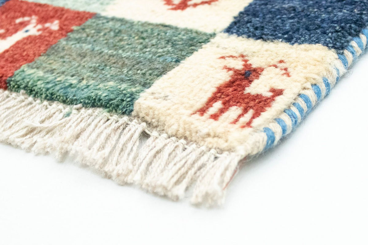 Alfombra Gabbeh - Persa - 60 x 40 cm - multicolor