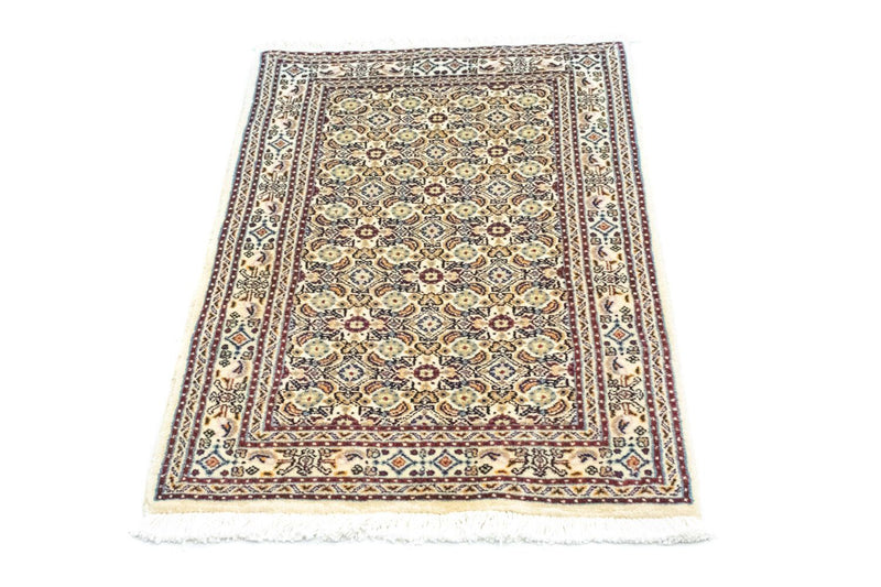 Alfombra persa - Clásica - 90 x 60 cm - beige