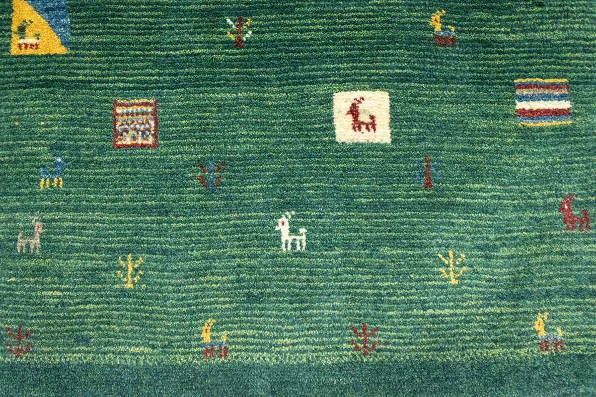 Alfombra persa - Nómada - 135 x 82 cm - multicolor