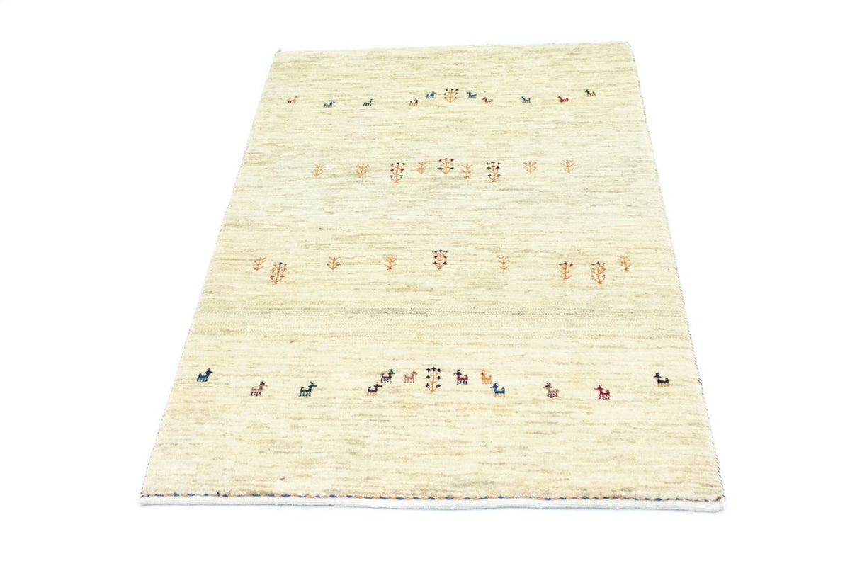Alfombra Gabbeh - Loribaft Persa - 128 x 82 cm - multicolor