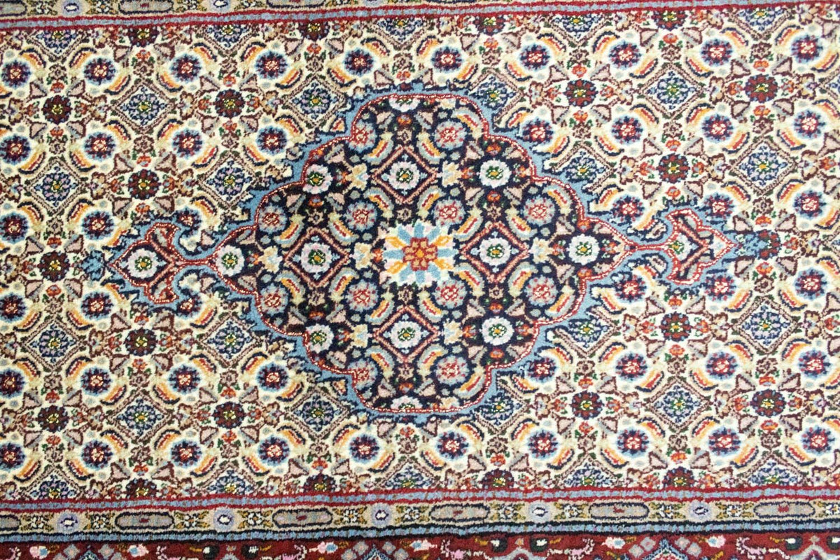 Alfombra persa - Clásica - 126 x 80 cm - beige