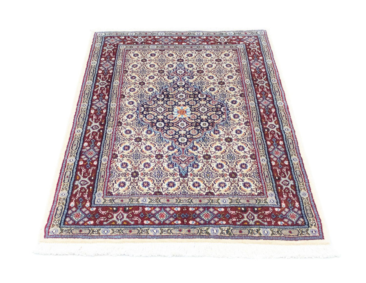 Alfombra persa - Clásica - 126 x 80 cm - beige