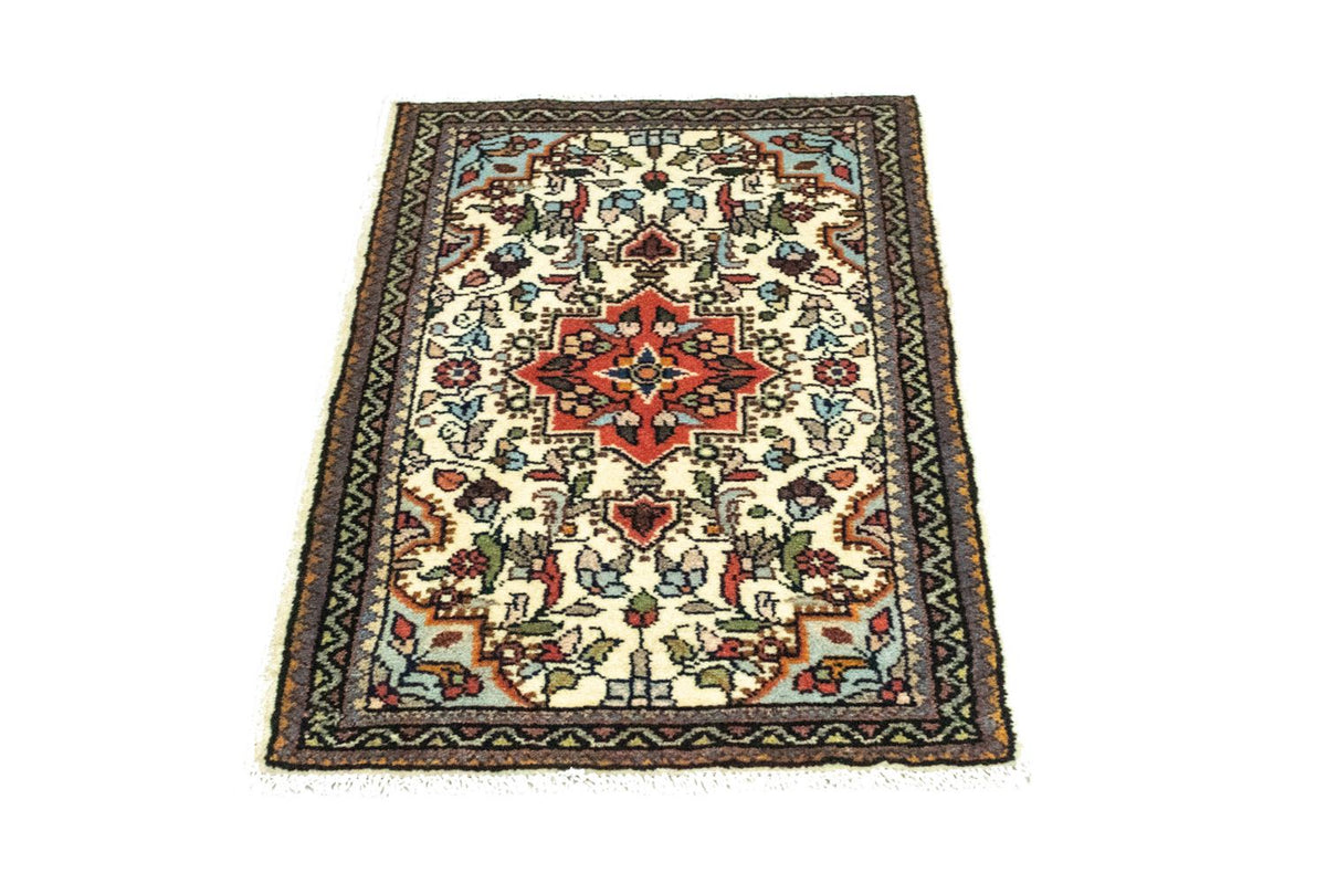 Alfombra persa - Nómada - 90 x 60 cm - beige