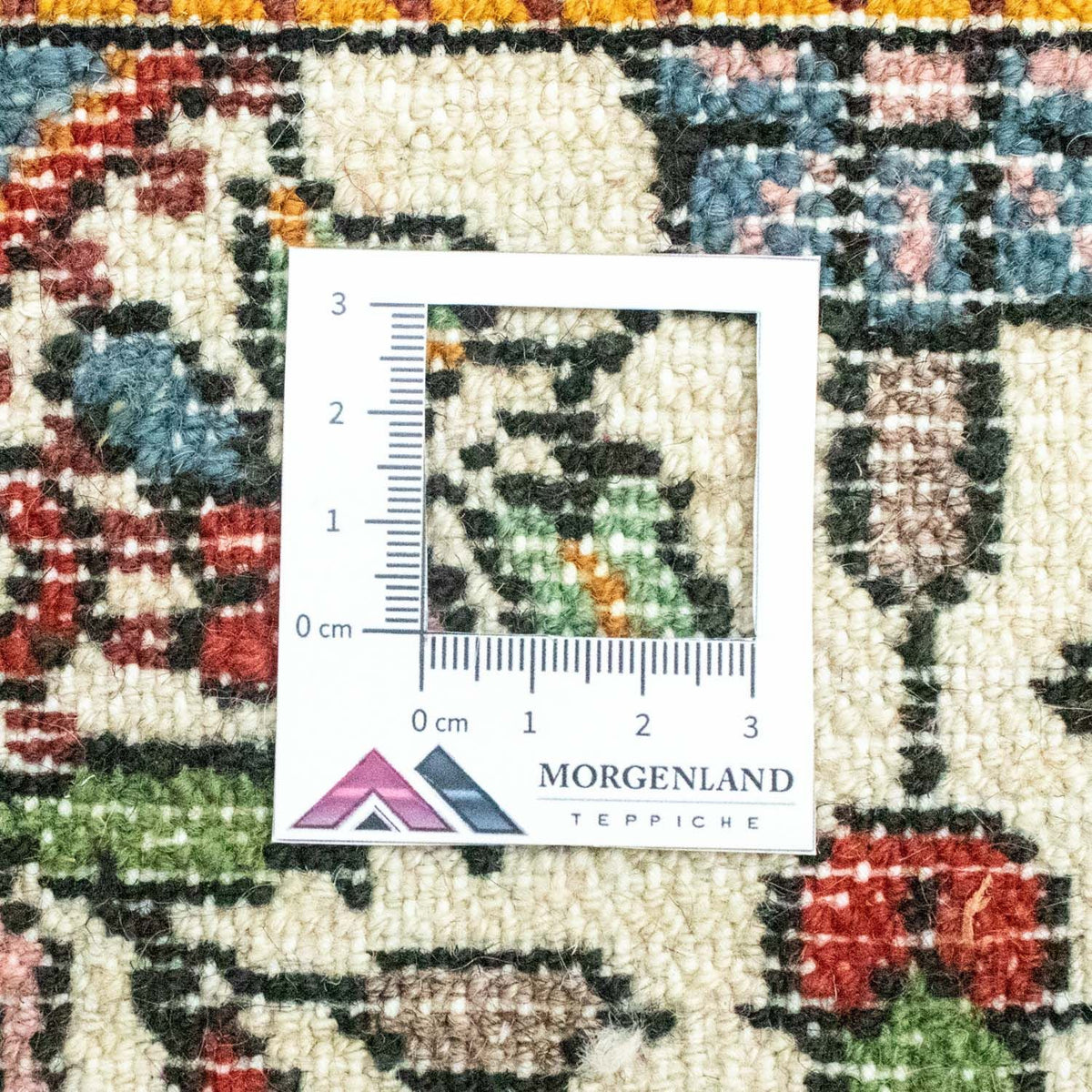 Alfombra persa - Nómada - 90 x 60 cm - beige