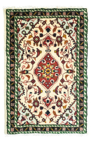 Alfombra persa - Nómada - 90 x 60 cm - multicolor