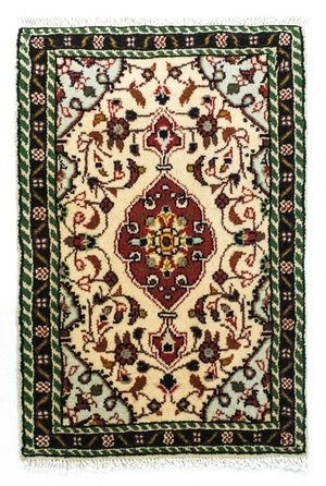 Alfombra persa - Nómada - 90 x 60 cm - multicolor